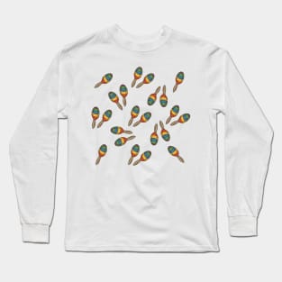 Rainbow Color Maracas Long Sleeve T-Shirt